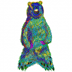Bears Embroidery Design 3